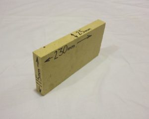 230x115x25mm Fire Brick