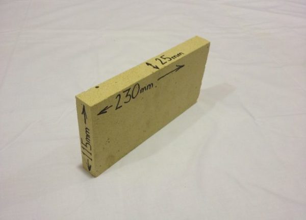 230x115x25mm Fire Brick