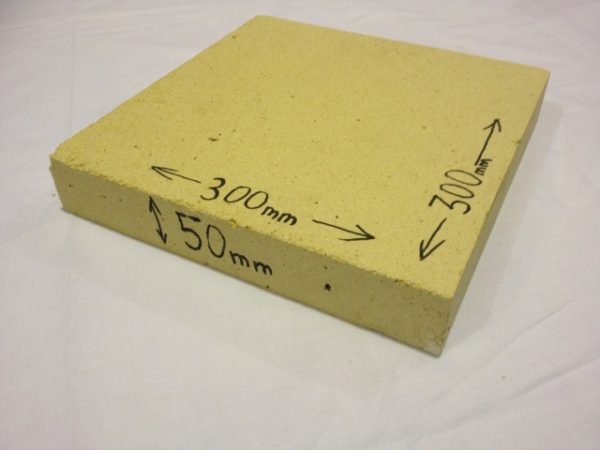 300x300x50mm Fire Brick Tile
